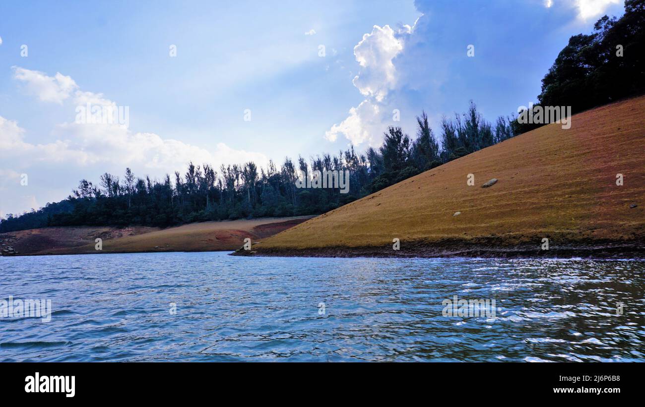 Beautiful view of Pykara Lake, Ooty, Tamilnadu. Awesome scenery of ...