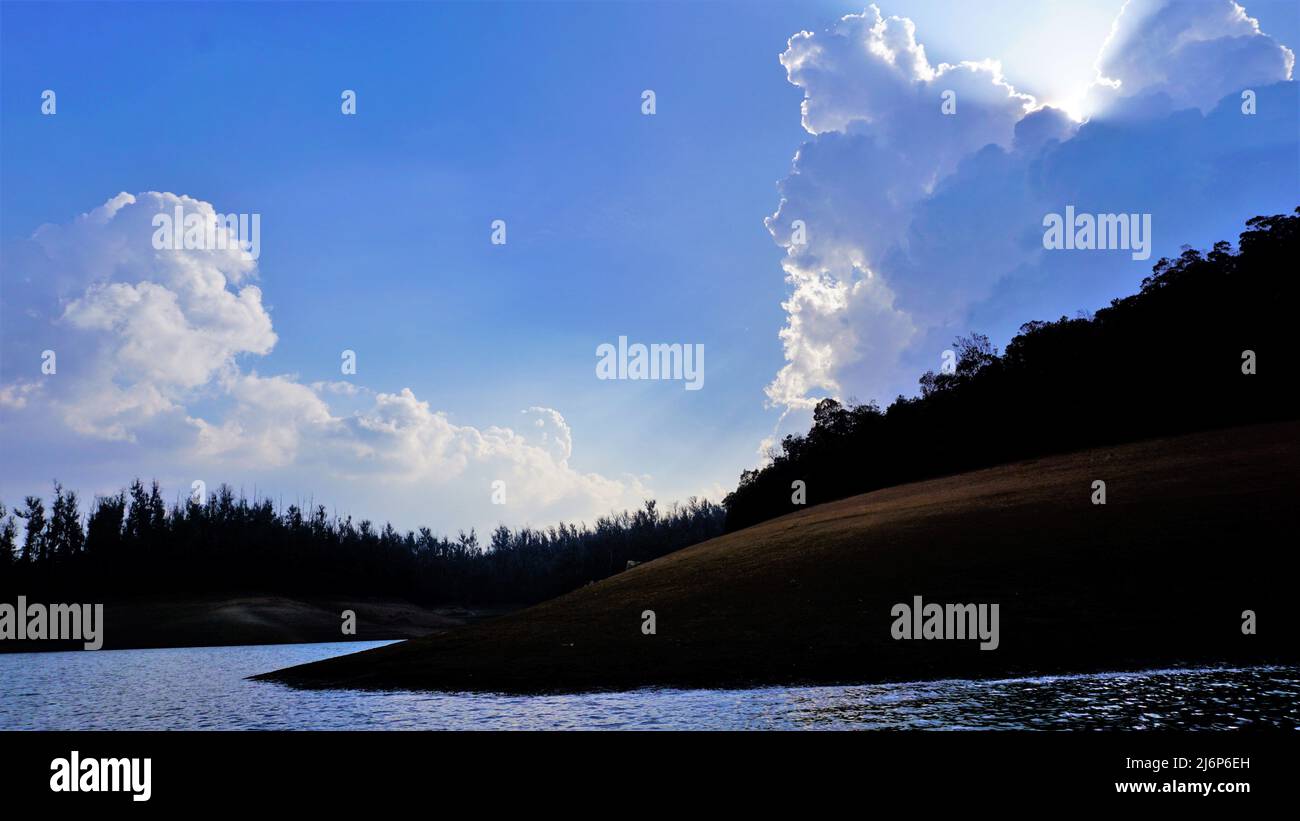 Beautiful view of Pykara Lake, Ooty, Tamilnadu. Awesome scenery of ...