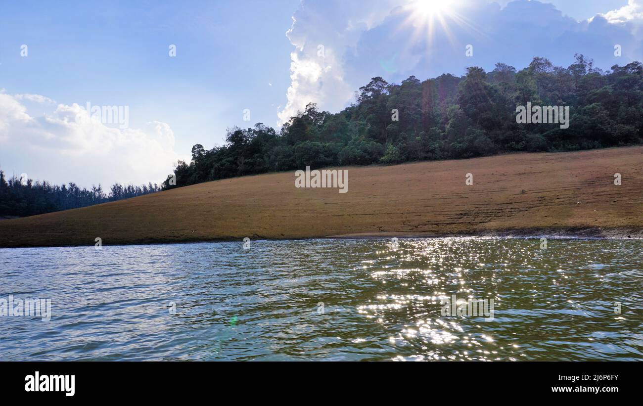 Beautiful view of Pykara Lake, Ooty, Tamilnadu. Awesome scenery of ...