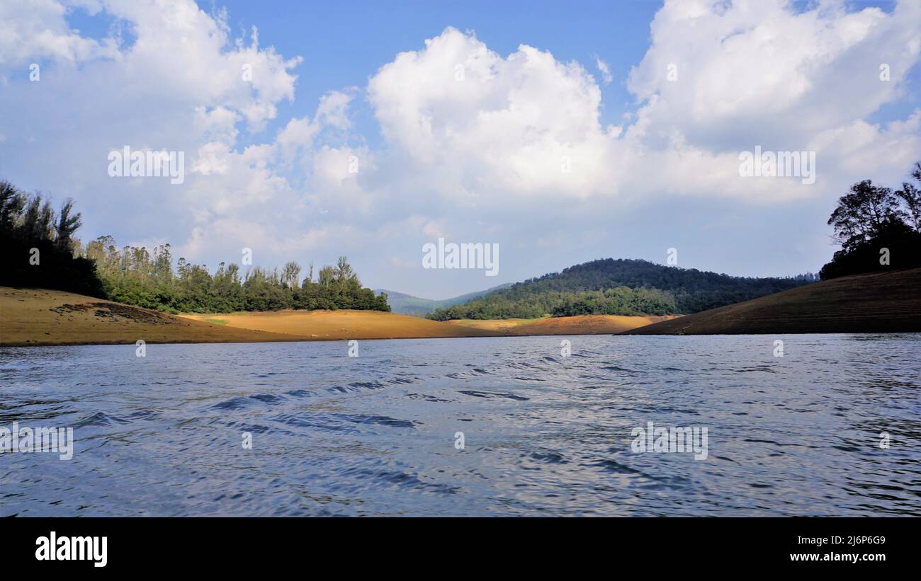 Beautiful view of Pykara Lake, Ooty, Tamilnadu. Awesome scenery of ...
