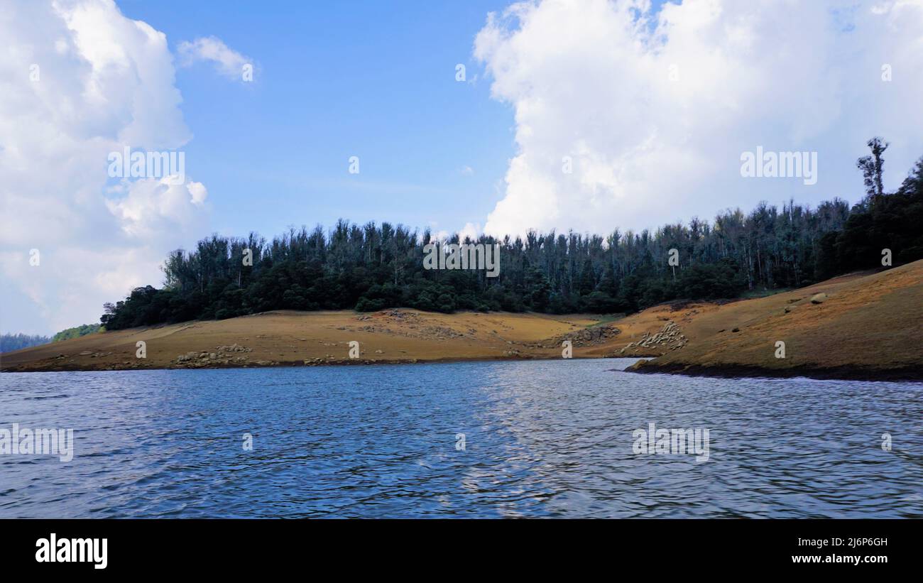 Beautiful view of Pykara Lake, Ooty, Tamilnadu. Awesome scenery of ...