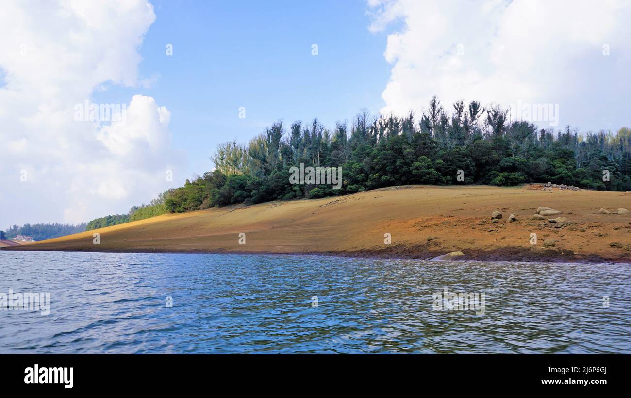 Beautiful view of Pykara Lake, Ooty, Tamilnadu. Awesome scenery of ...