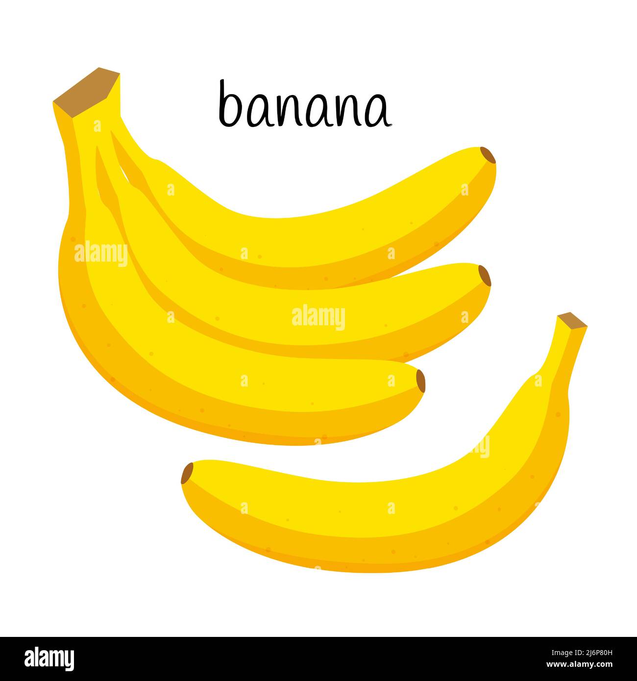 Bundle of bananas Cut Out Stock Images & Pictures Alamy