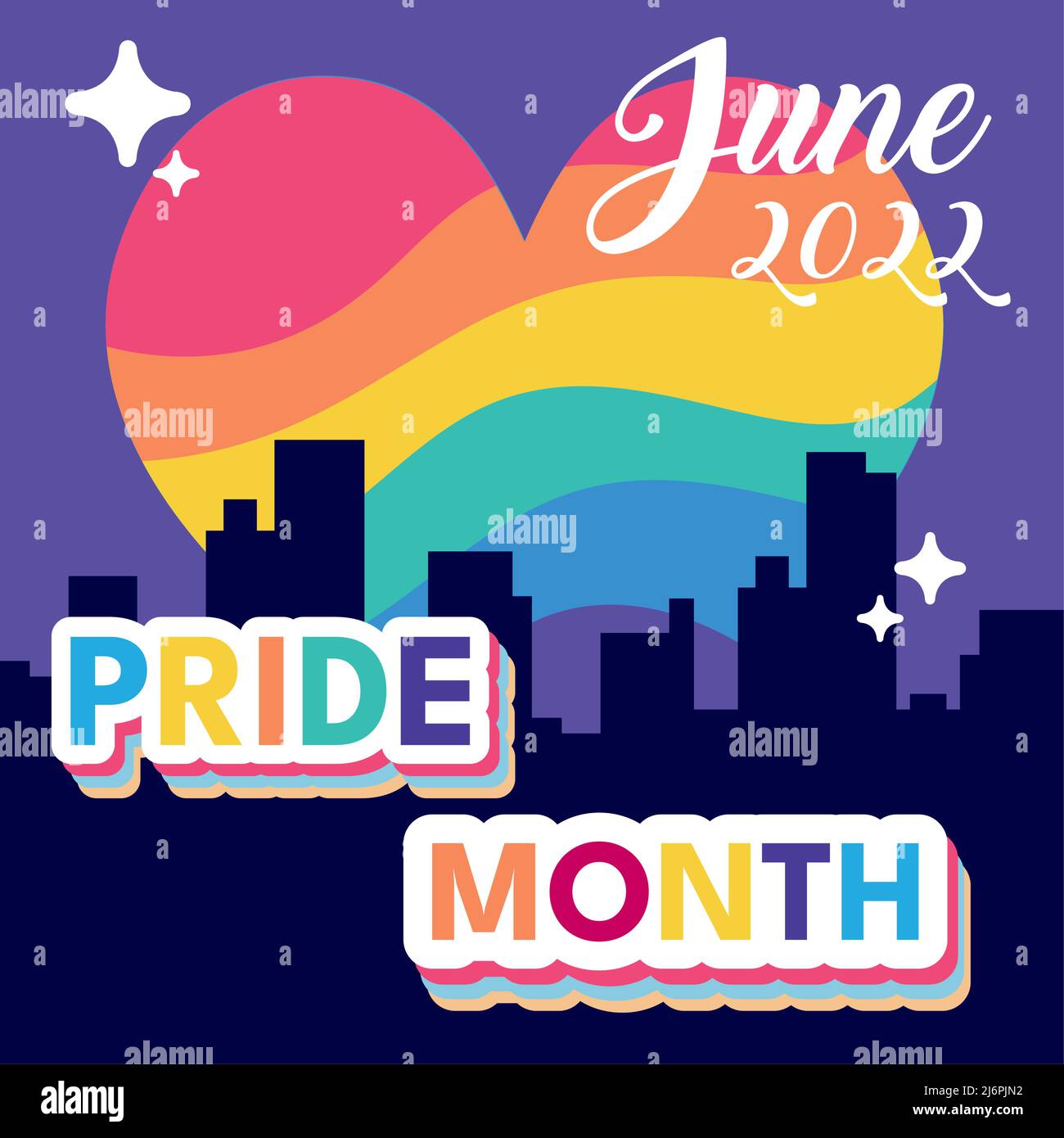 pride month lettering Stock Vector Image & Art Alamy