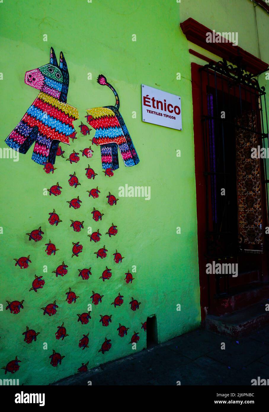 Ethnico shop of handmade goods, Oaxaca de Juárez City, Oaxaca, Mexico