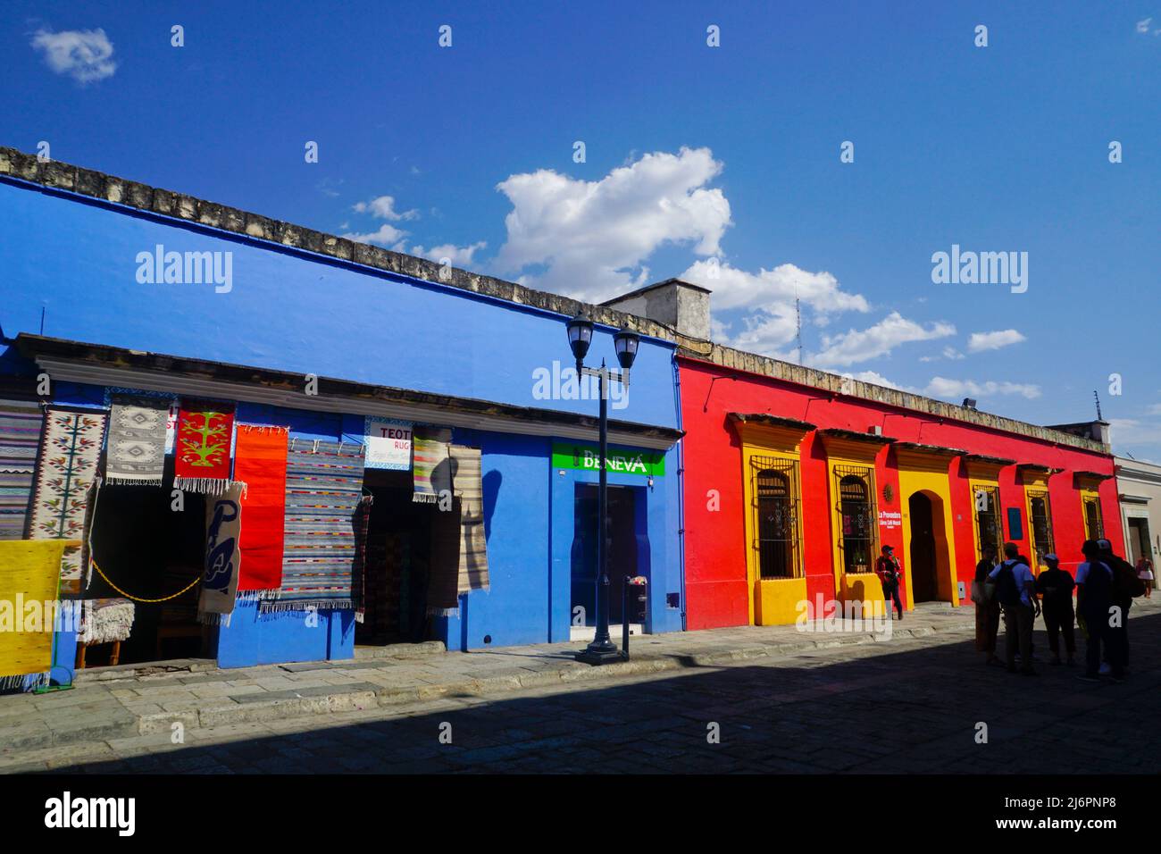 "Rugs of Teotitlan" Zapotec rug shop in Oaxaca de Juárez City, Oaxaca