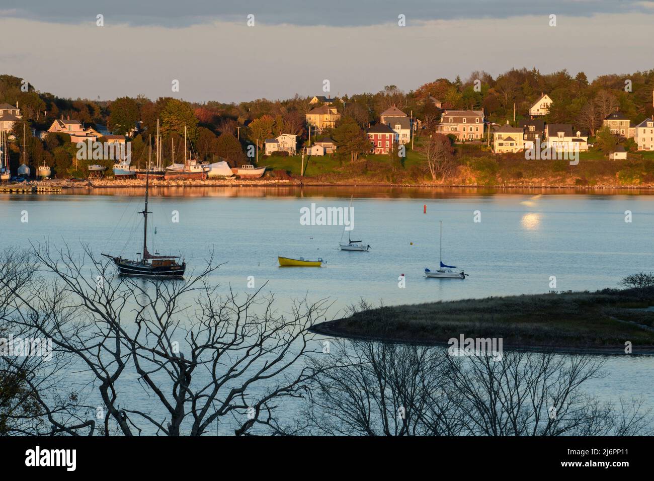 Canada; Maritimes, Nova Scotia; Lunenburg County;Lunenburg Stock Photo