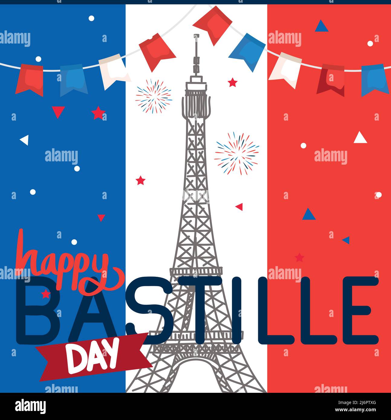 happy-bastille-day-celebration-stock-vector-image-art-alamy