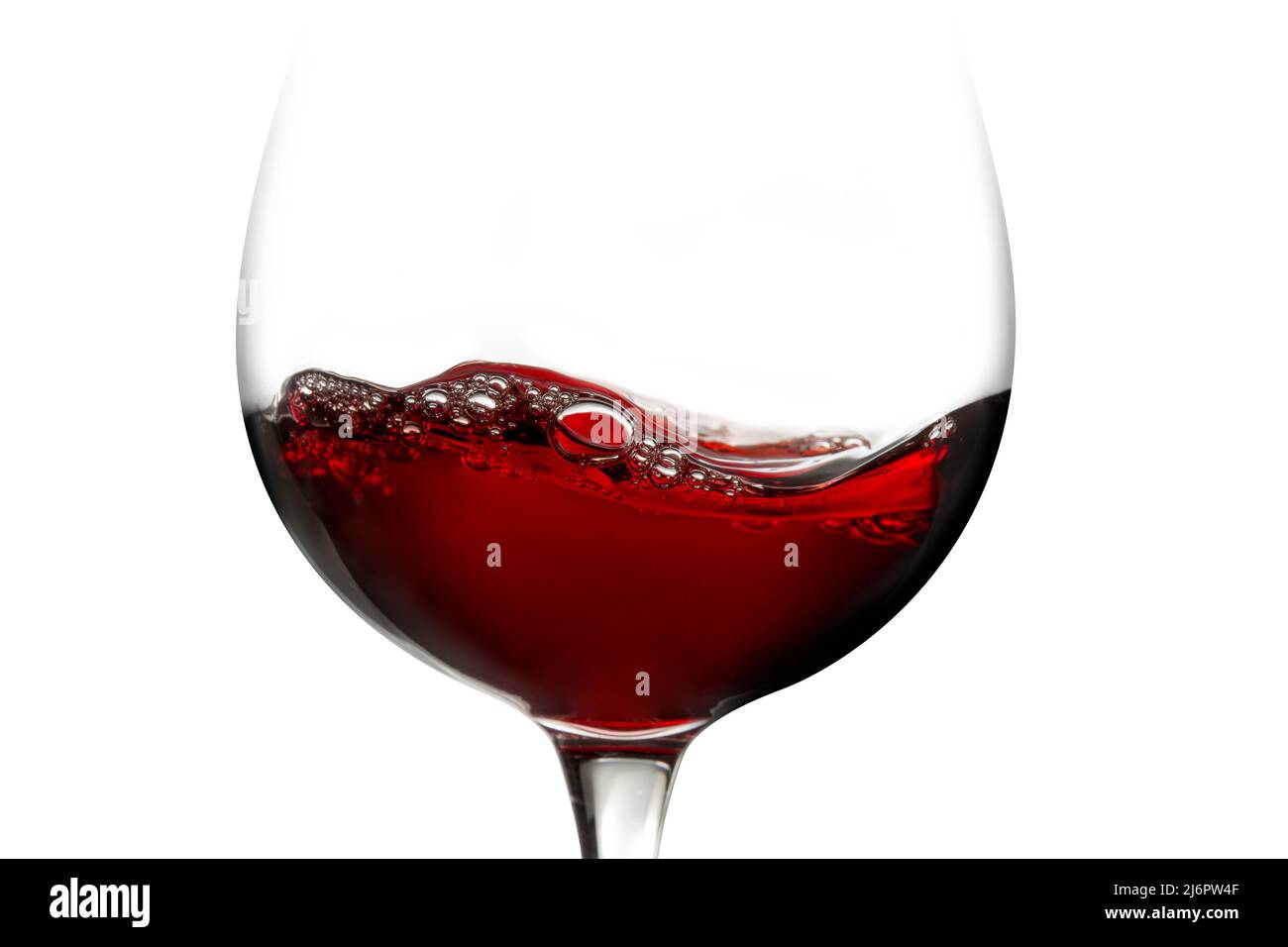 red wine in a glass isolated on white background Stock Photo Alamy