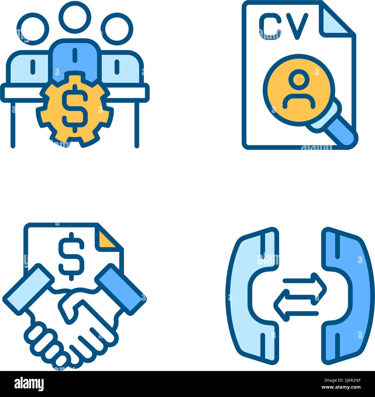 Employment operations Stock Vector Images - Alamy