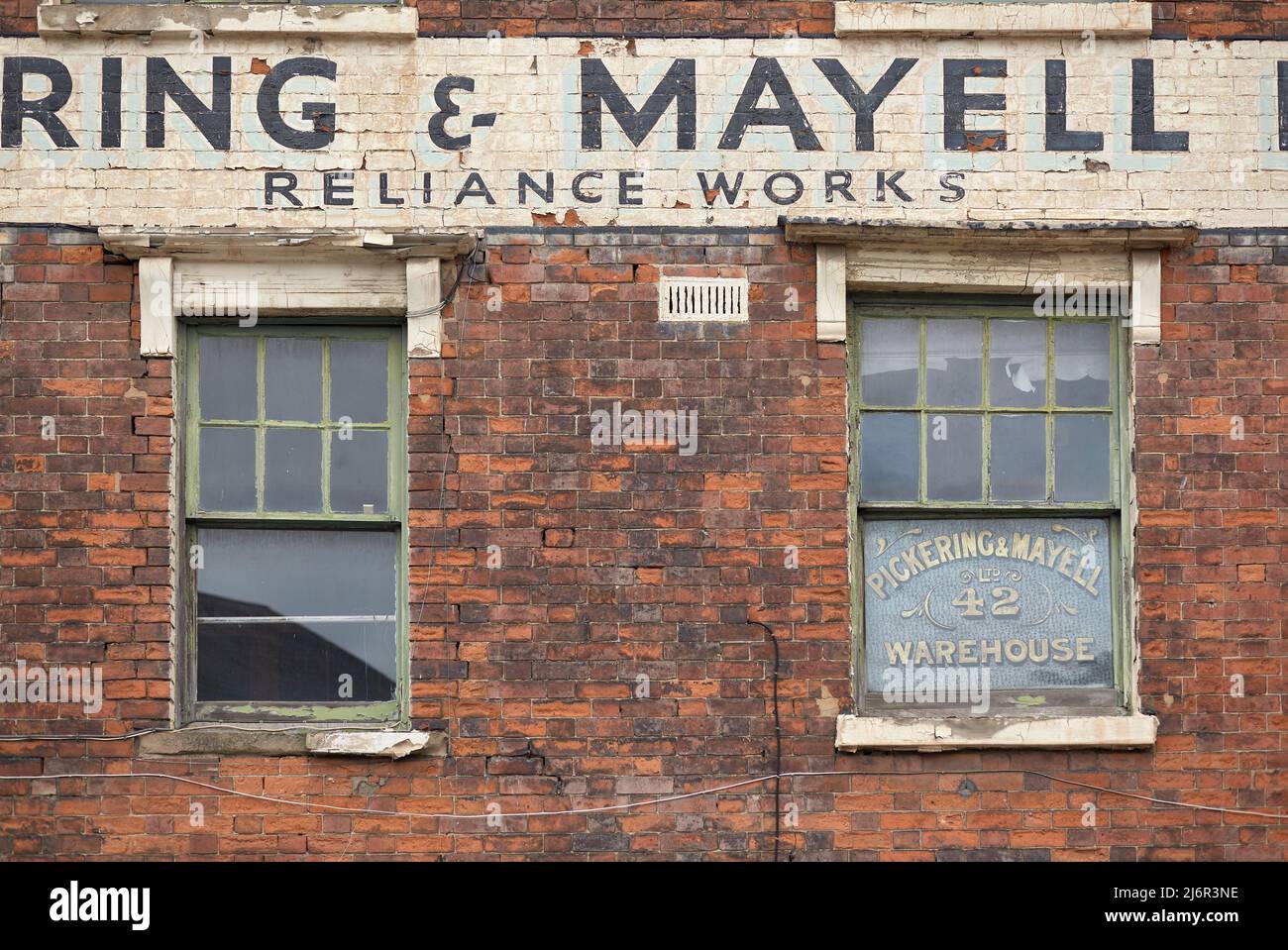Pickering and Mayell Warehouse, Jewellery Quarters, Birmingham, UK. Stock Photo