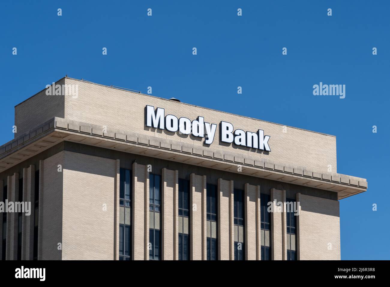 Galveston, Texas, USA March 12, 2022 Moody National Bank