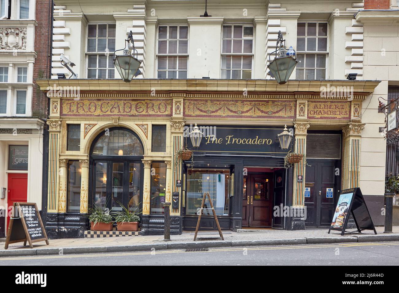 The Trocadero pub , Birmingham, UK Stock Photo
