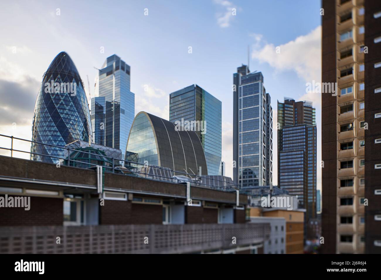 The Square Mile or the City of London in 2022 Stock Photo