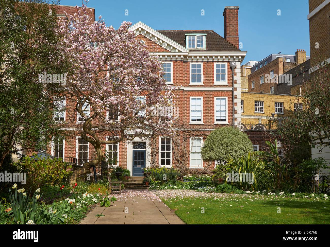 The Master's House, Temple Court, Inner Temple, City of London Stock Photo