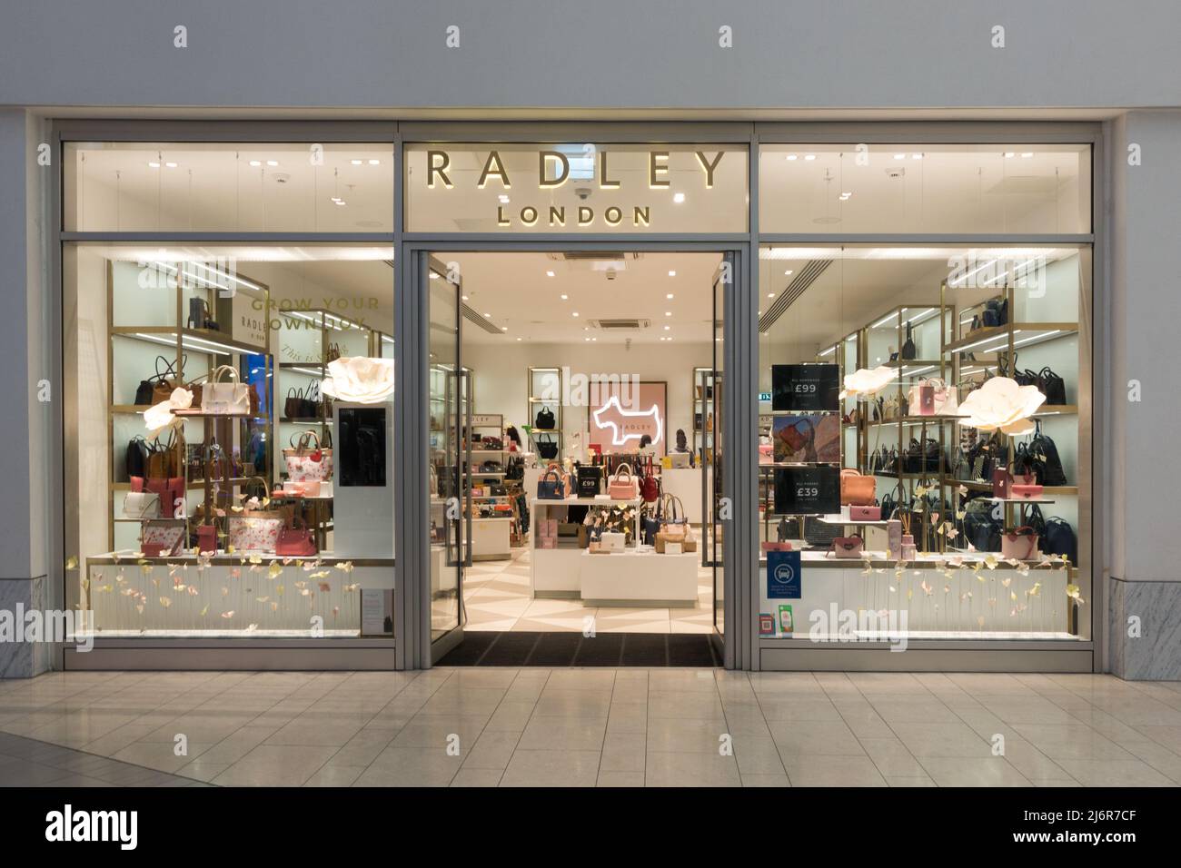 RADLEY London store front Stock Photo