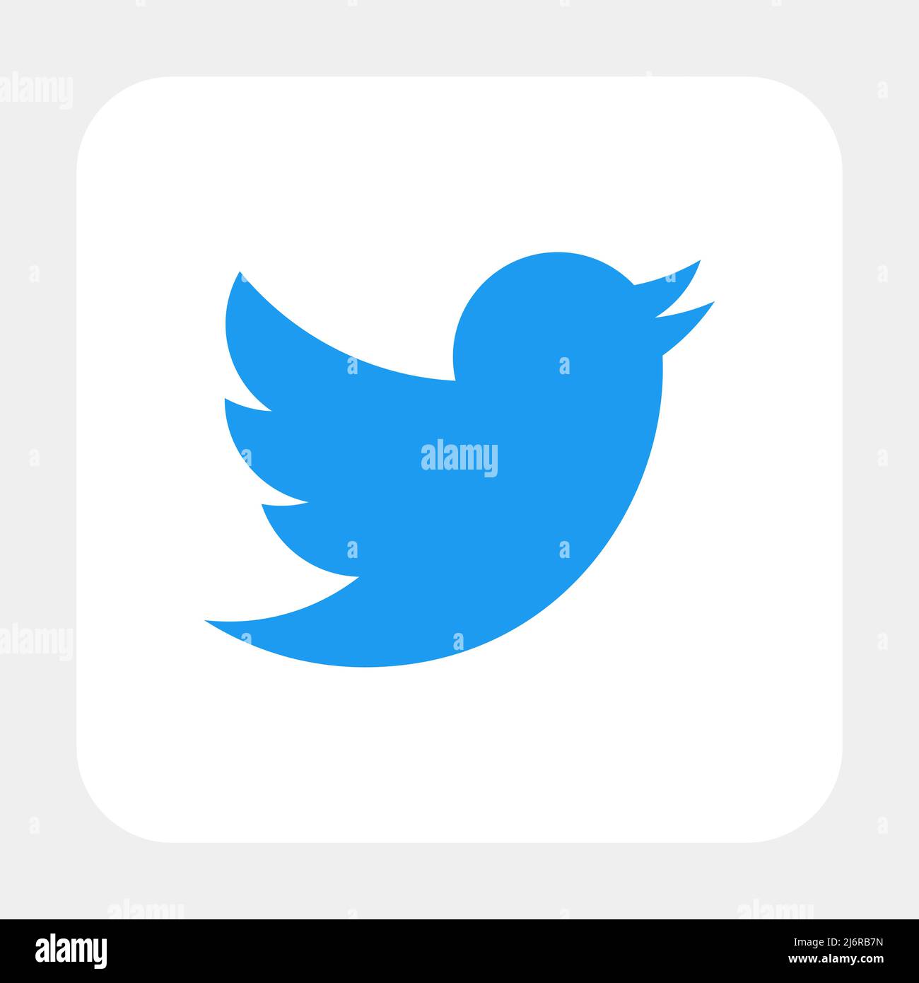 Twitter social media app icon Stock Vector Image & Art - Alamy