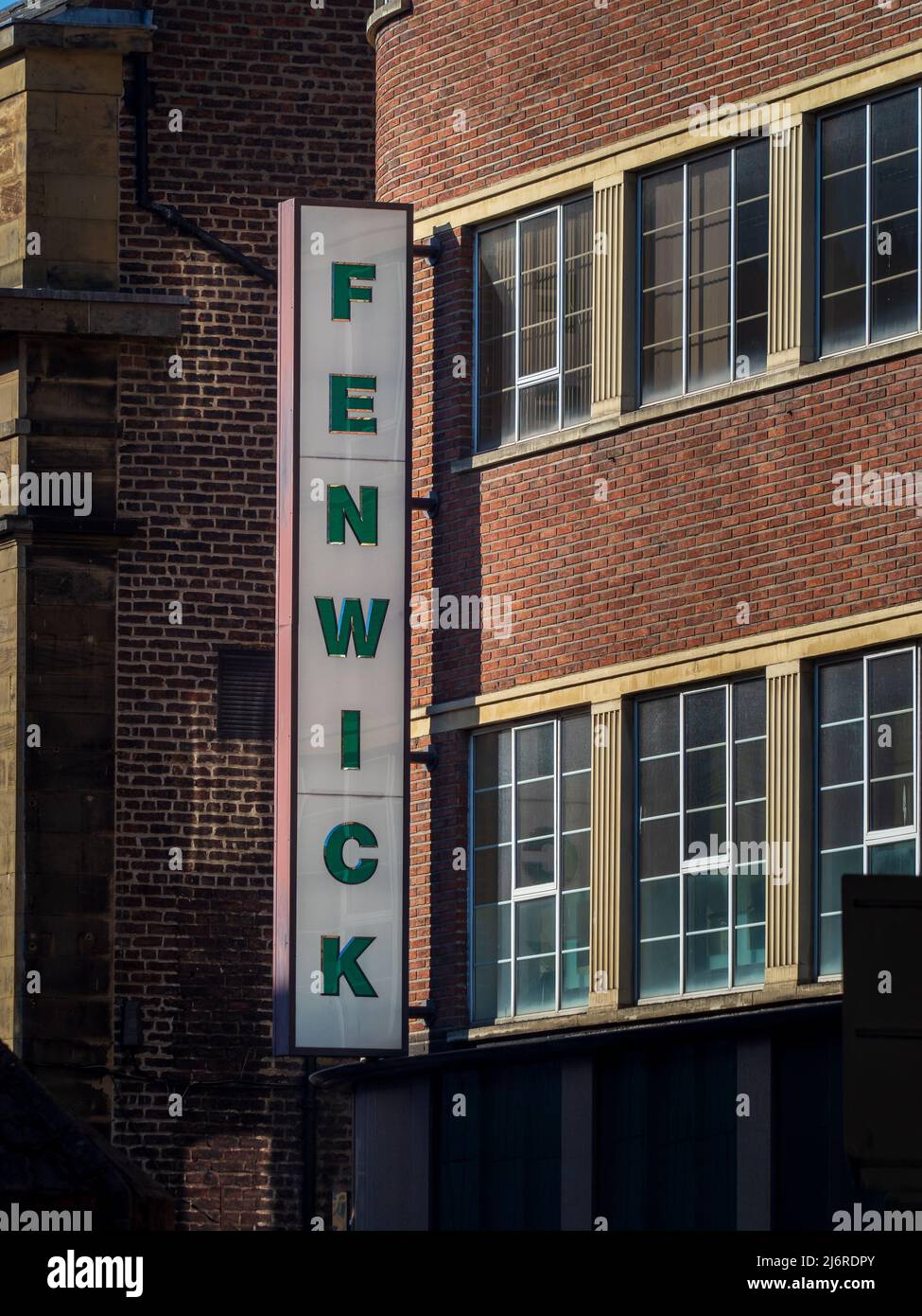Fenwick department store sign & frontage Stock Photo