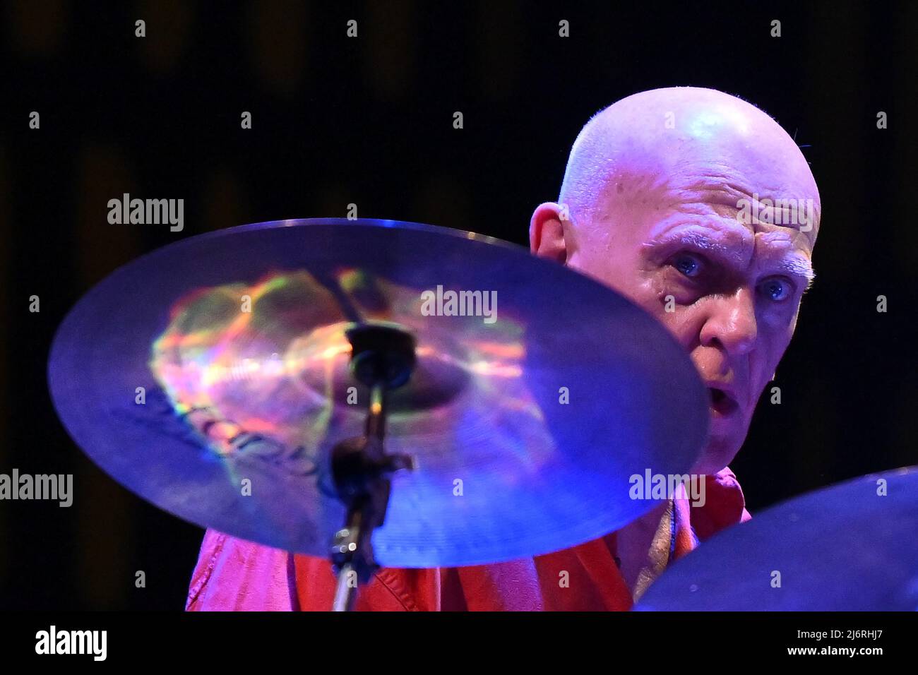 May 3, 2022, Roma, Italy: Guy Evans during the concert of the Van Der ...