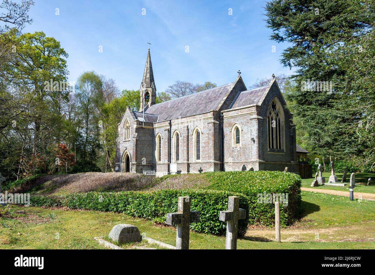 St Marks Church, Ampfield, Hampshire, England, United Kingdom Stock Photo Alamy