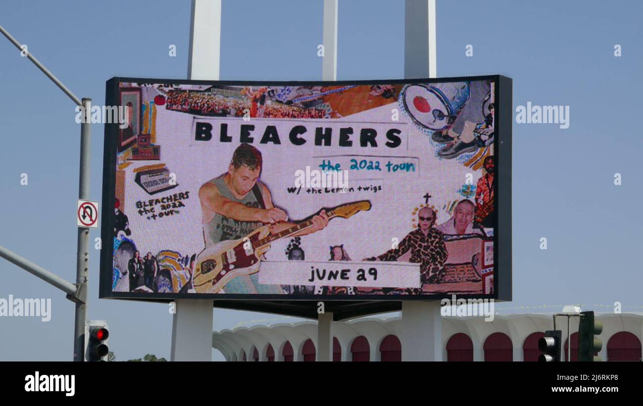Inglewood, California, USA 29th April 2022 Bleachers Marquee at Kia Forum on April 29, 2022 in