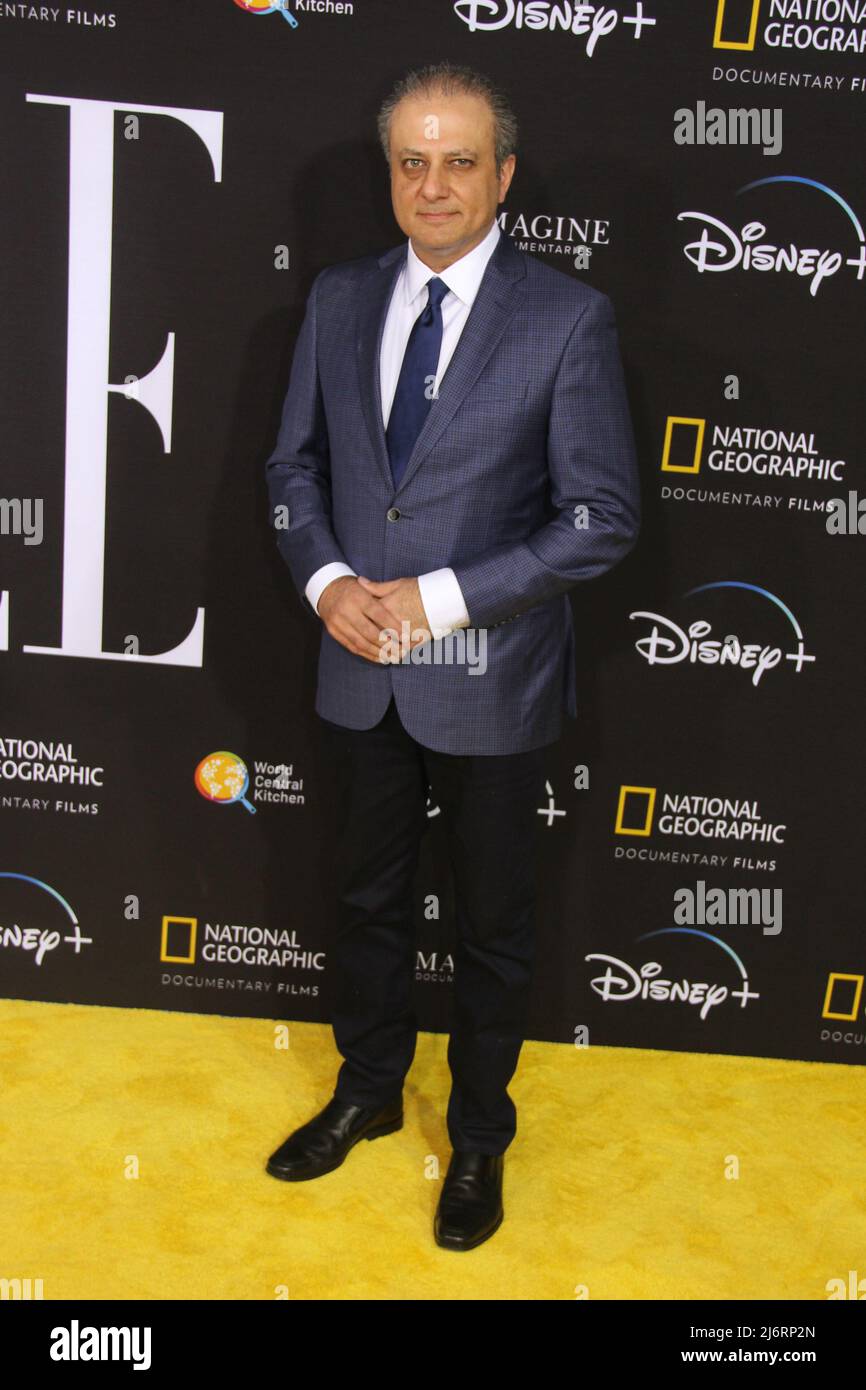 NEW YORK, NY - MAY 3: Preet Bharara at the New York City Premiere Screening of National Geographic Documentary Films' We Feed People at SVA Theatre in New York City on May 3, 2022. Credit: Erik Nielsen/MediaPunch Credit: MediaPunch Inc/Alamy Live News Stock Photo