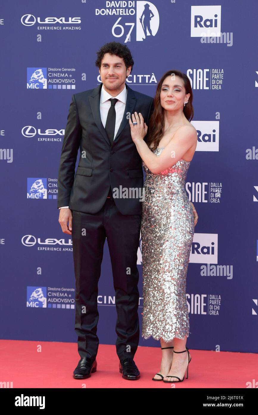 Cristiana Dell Anna R And Emanuele Scardella L Attend The Red cristiana-dell-anna-r-and-emanuele-scardella-l-attend-the-red