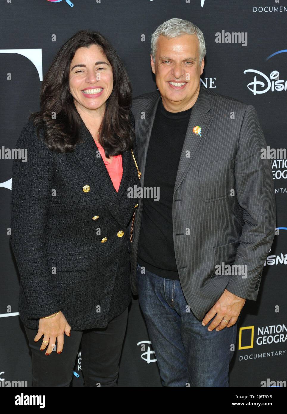 L-R: Sandra Ripert and Eric Ripert attend the NY premiere of We Feed People at the SVA Theater