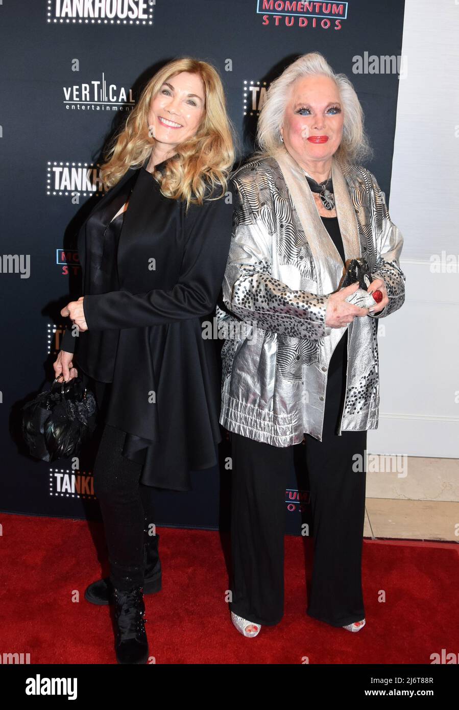 West Hollywood, California, USA 3rd May 2022 Barbi Benton and Carol Connors  attend Los Angeles Premiere of Tankhouse at The London Hotel on May 3, 2022  in West Hollywood, California, USA. Photo