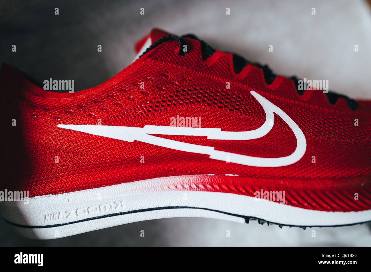 PARIS, FRANCE, MAY 3. 2022: Nike ZoomX Dragonfly Spikes, Bowerman Track  Club Stock Photo - Alamy