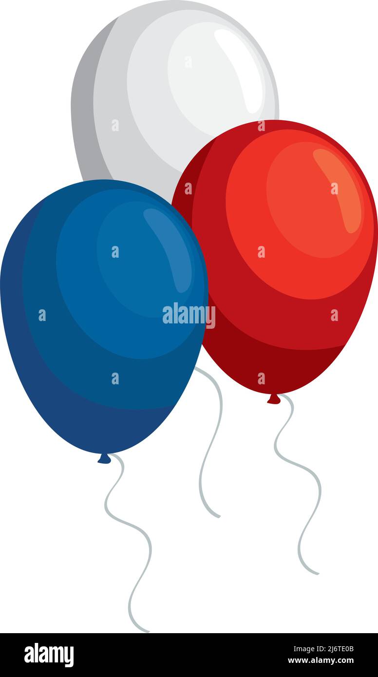 three balloons helium floating Stock Vector Image & Art - Alamy