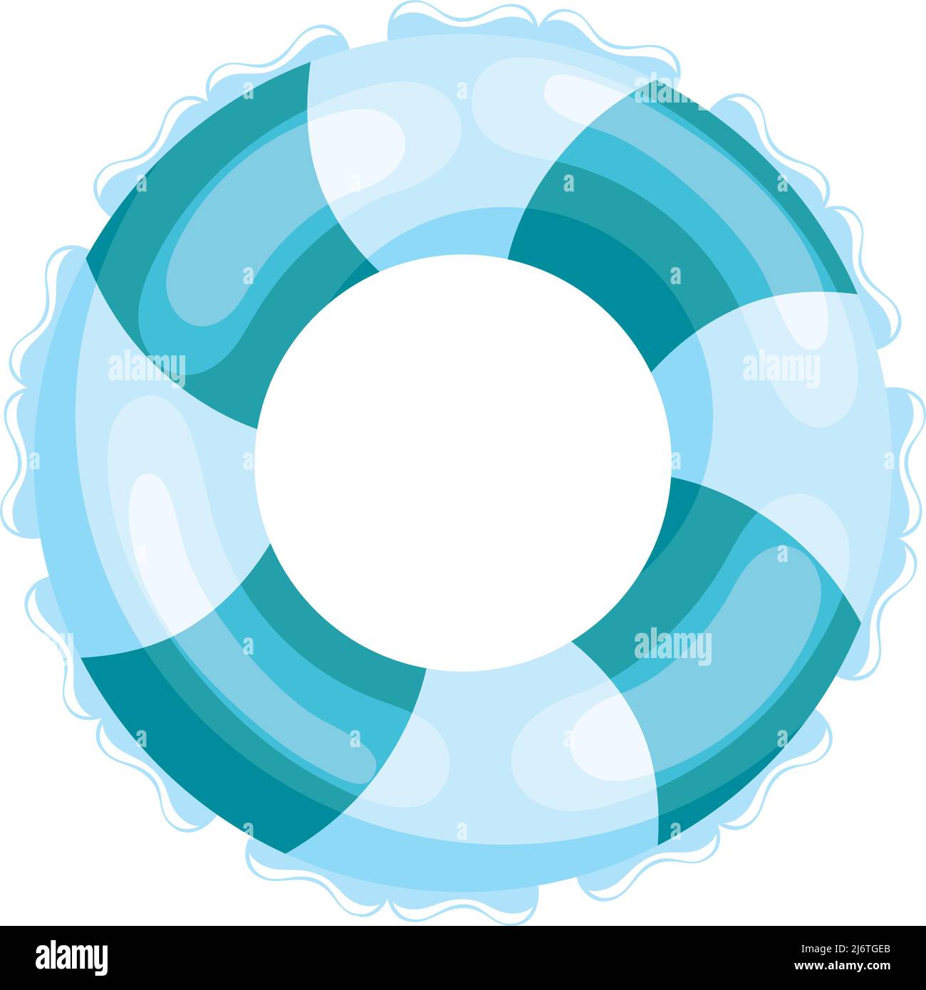 green inflatable ring pool Stock Vector Image & Art - Alamy