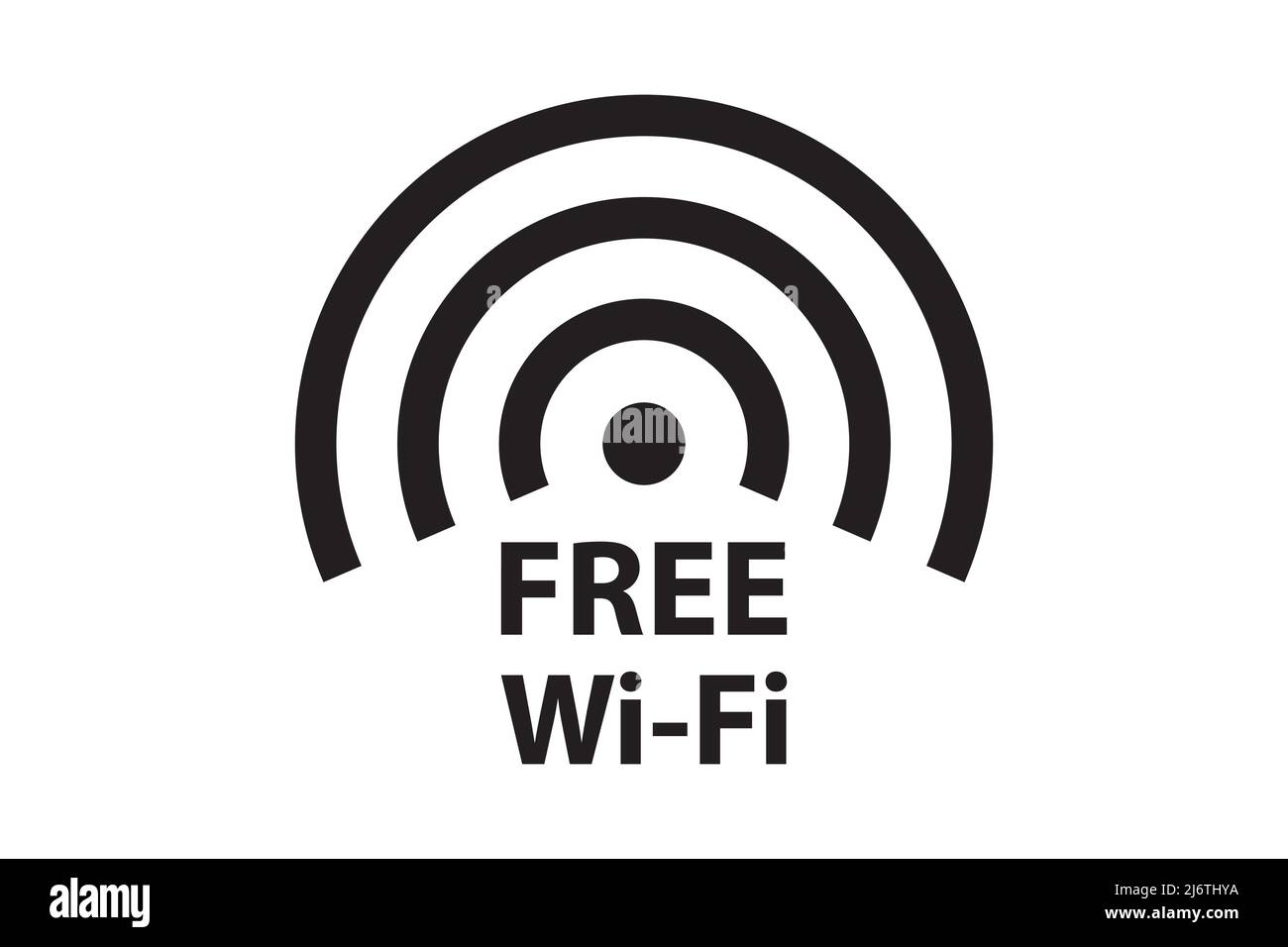 Wifi free zone symbol. Wireless signal sign. Mobile vector