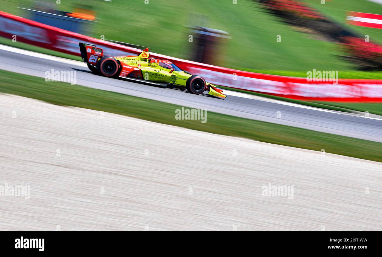 May 01, 2022 Devlin DeFrancesco drives the Andretti Steinbrenner