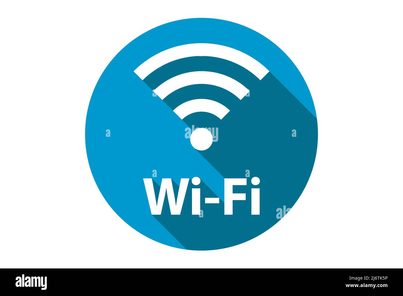 Wi Fi symbol signal connection. Vector wireless technology