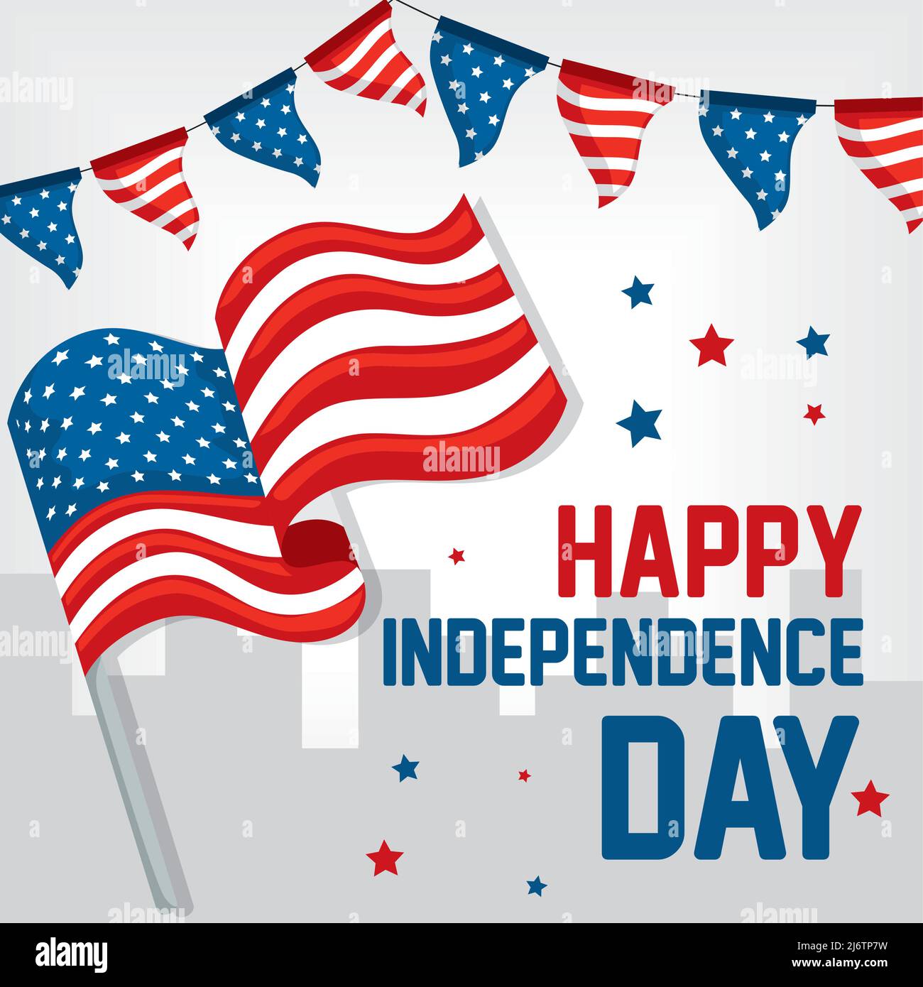 happy Independence day poster Stock Vector Image & Art - Alamy