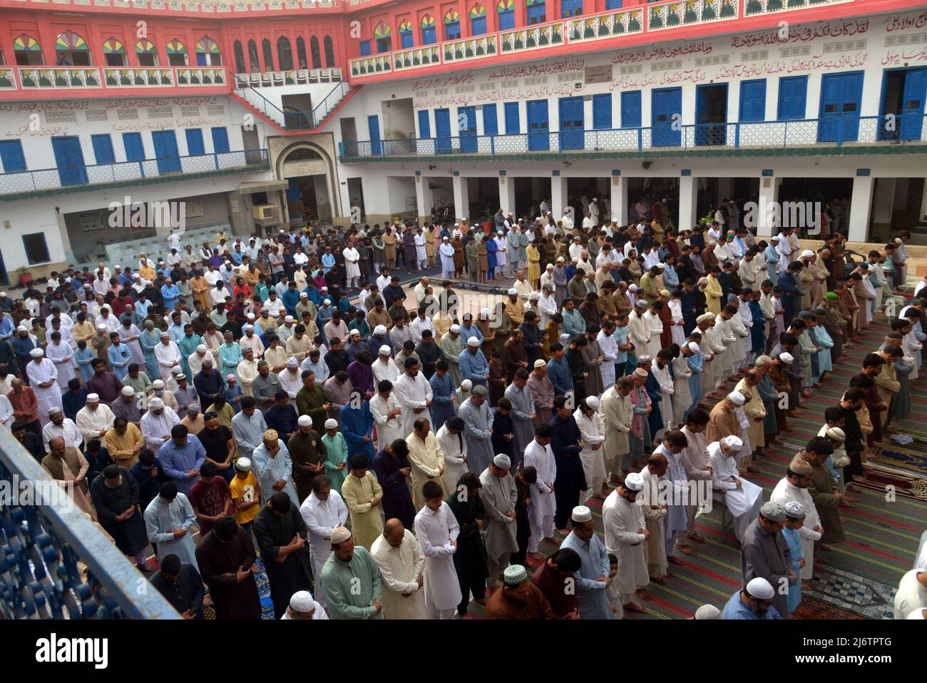 May 3, 2022, Lahore, Punjab, Pakistan: Pakistani Muslim devotees ...