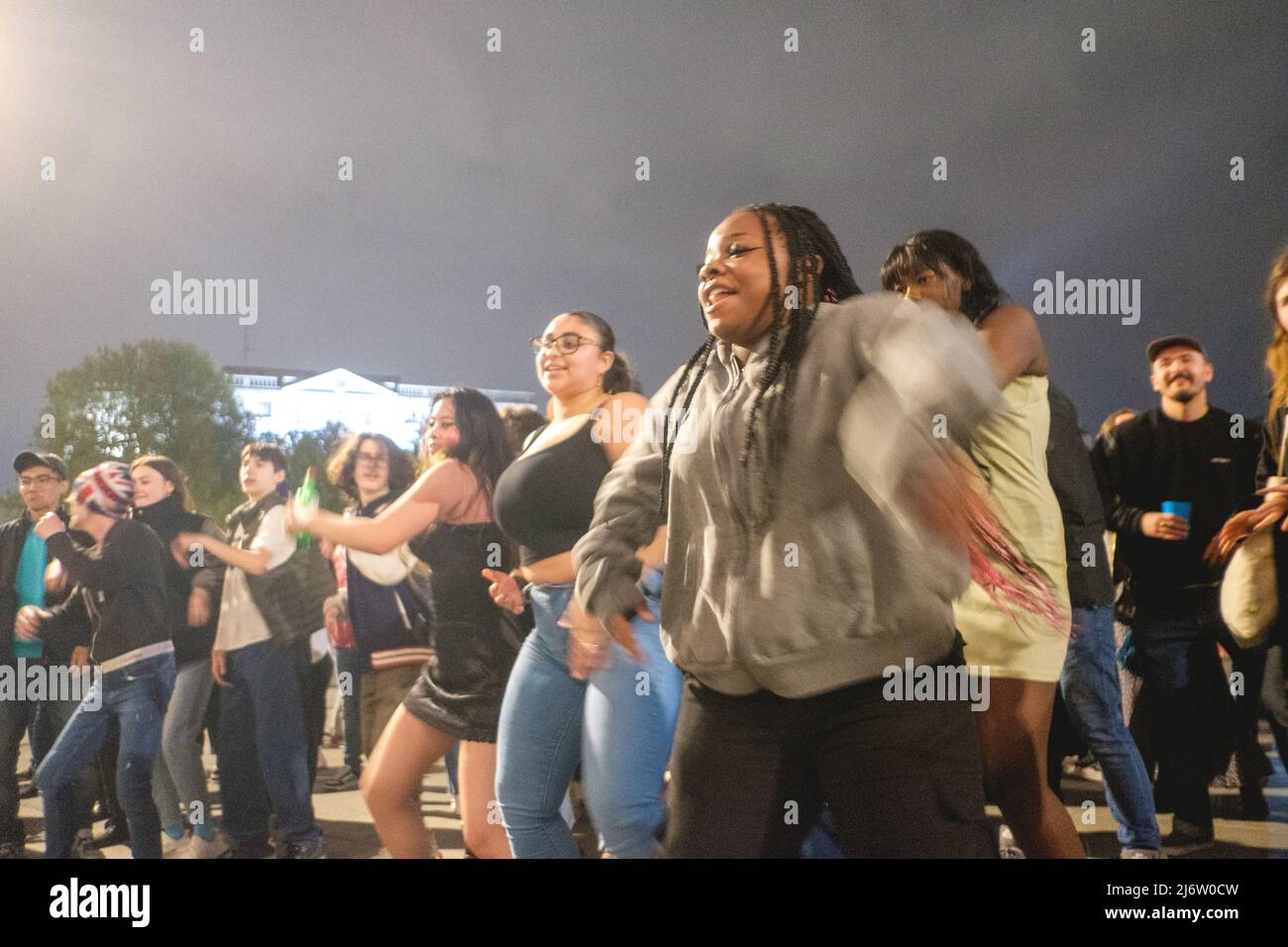 Speakerbox Street Party holds a music/dance event outside The Portrait