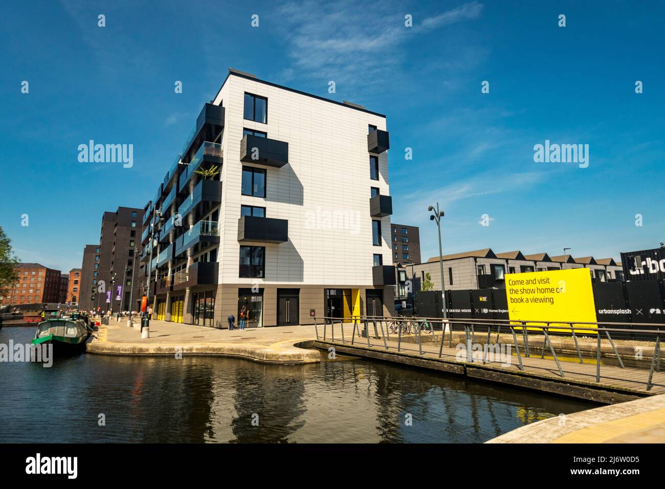 New Islington, a regenerated area of Manchester previously associated