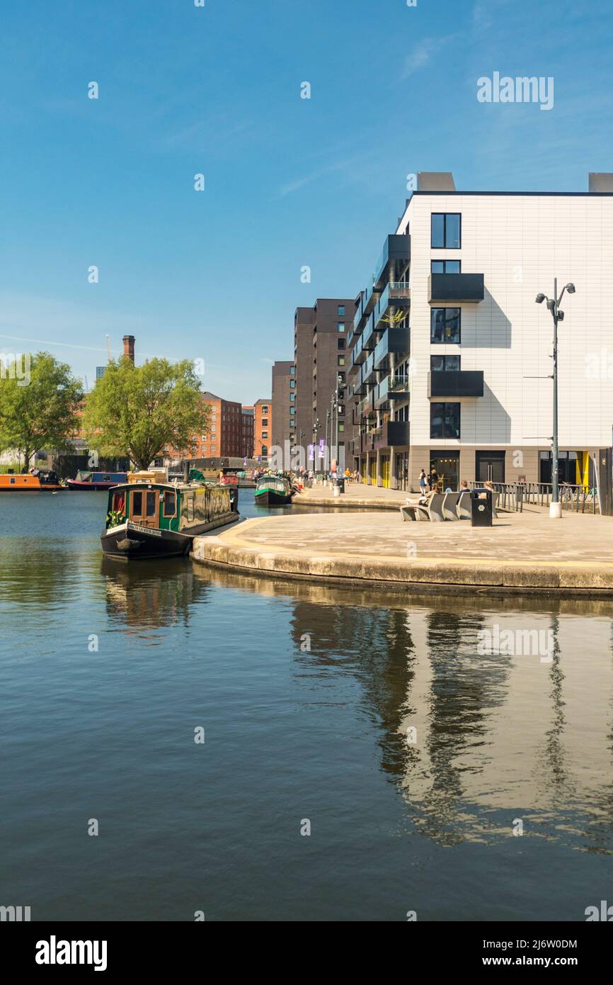 New Islington, a regenerated area of Manchester previously associated