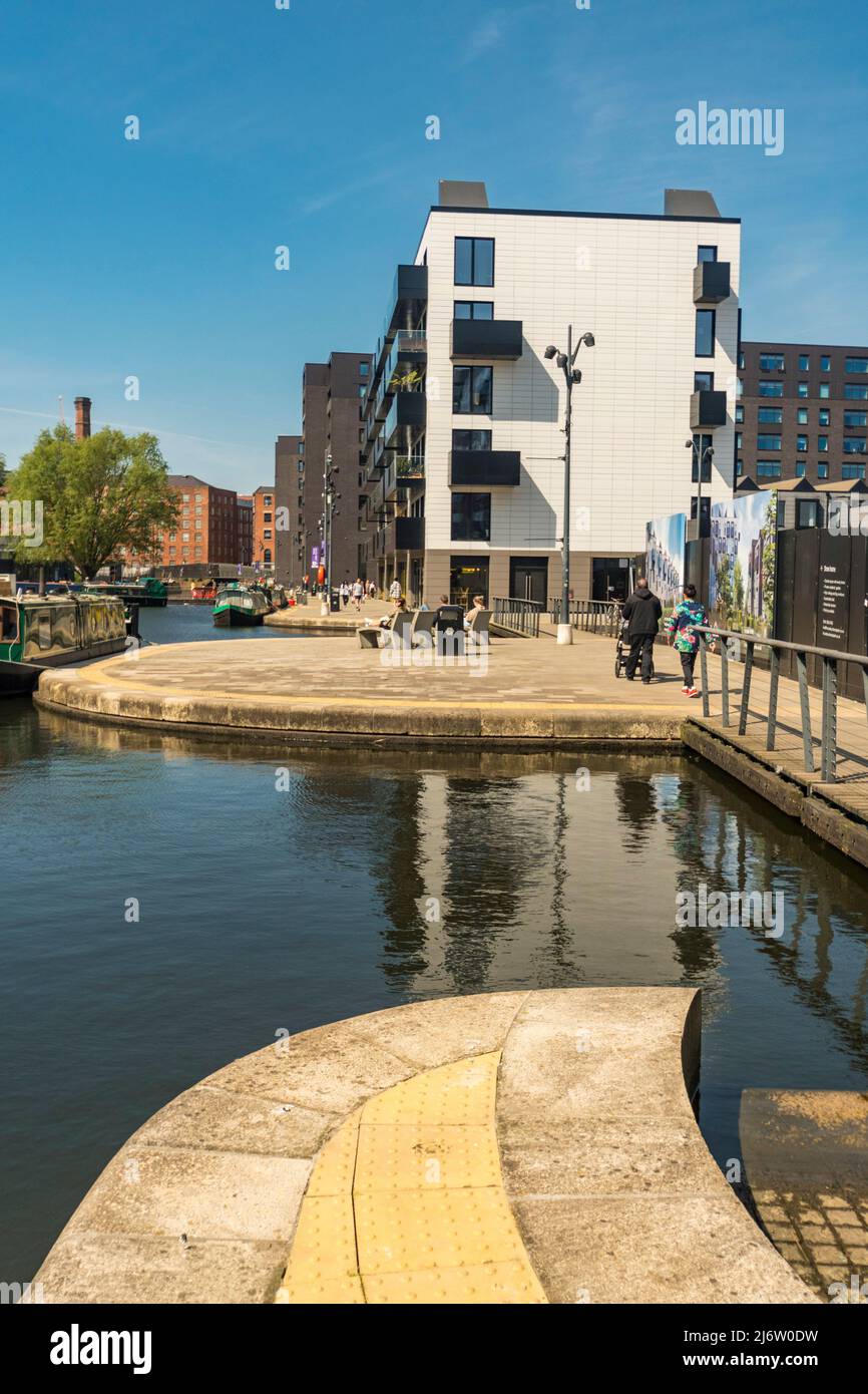 New Islington, a regenerated area of Manchester previously associated