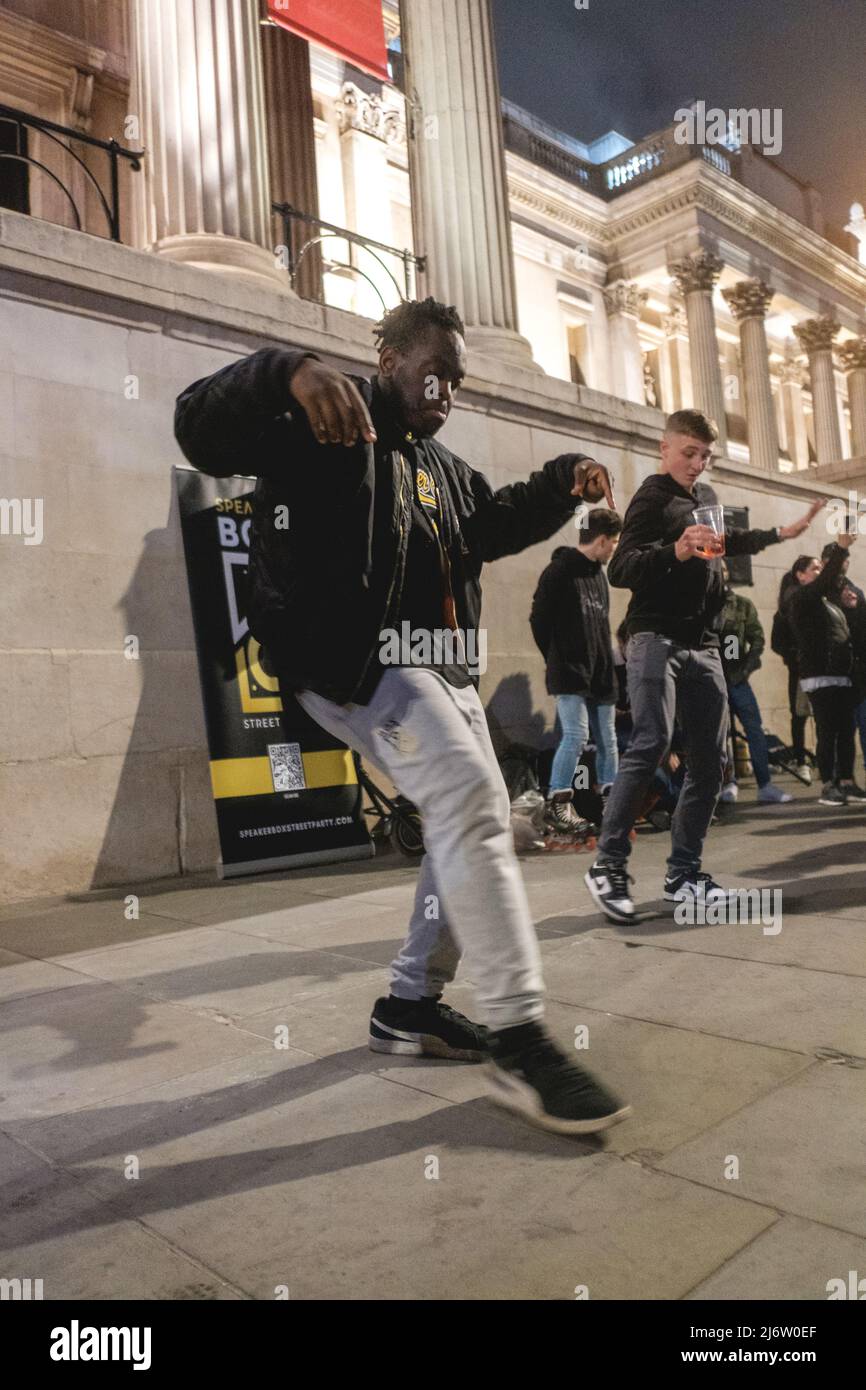 Speakerbox Street Party holds a music/dance event outside The Portrait