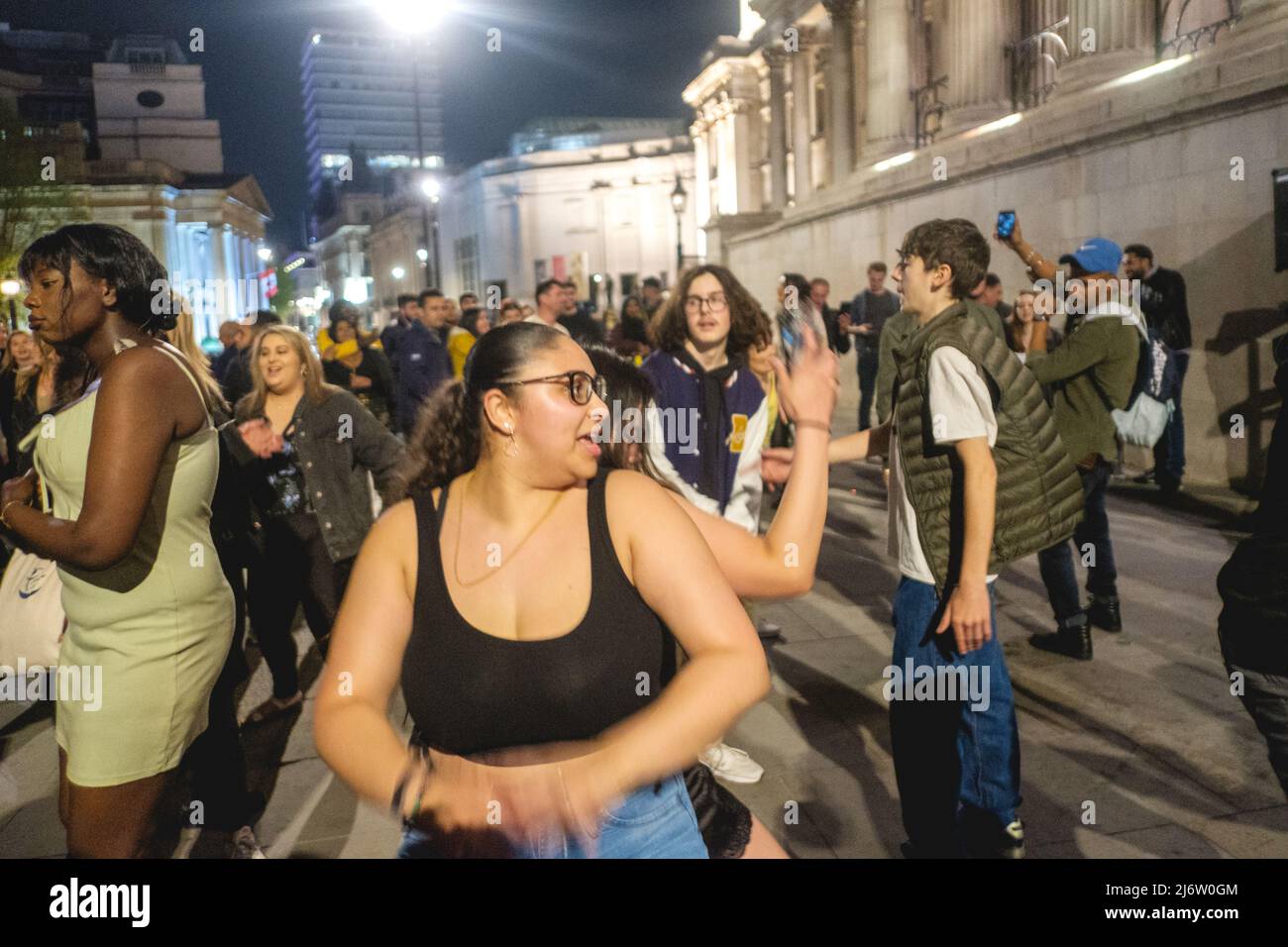 Speakerbox Street Party holds a music/dance event outside The Portrait