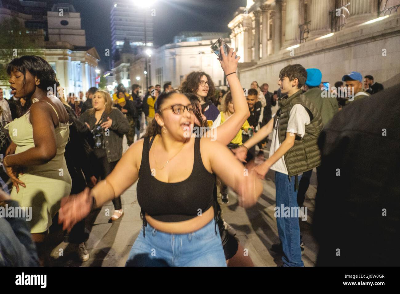 Speakerbox Street Party holds a music/dance event outside The Portrait