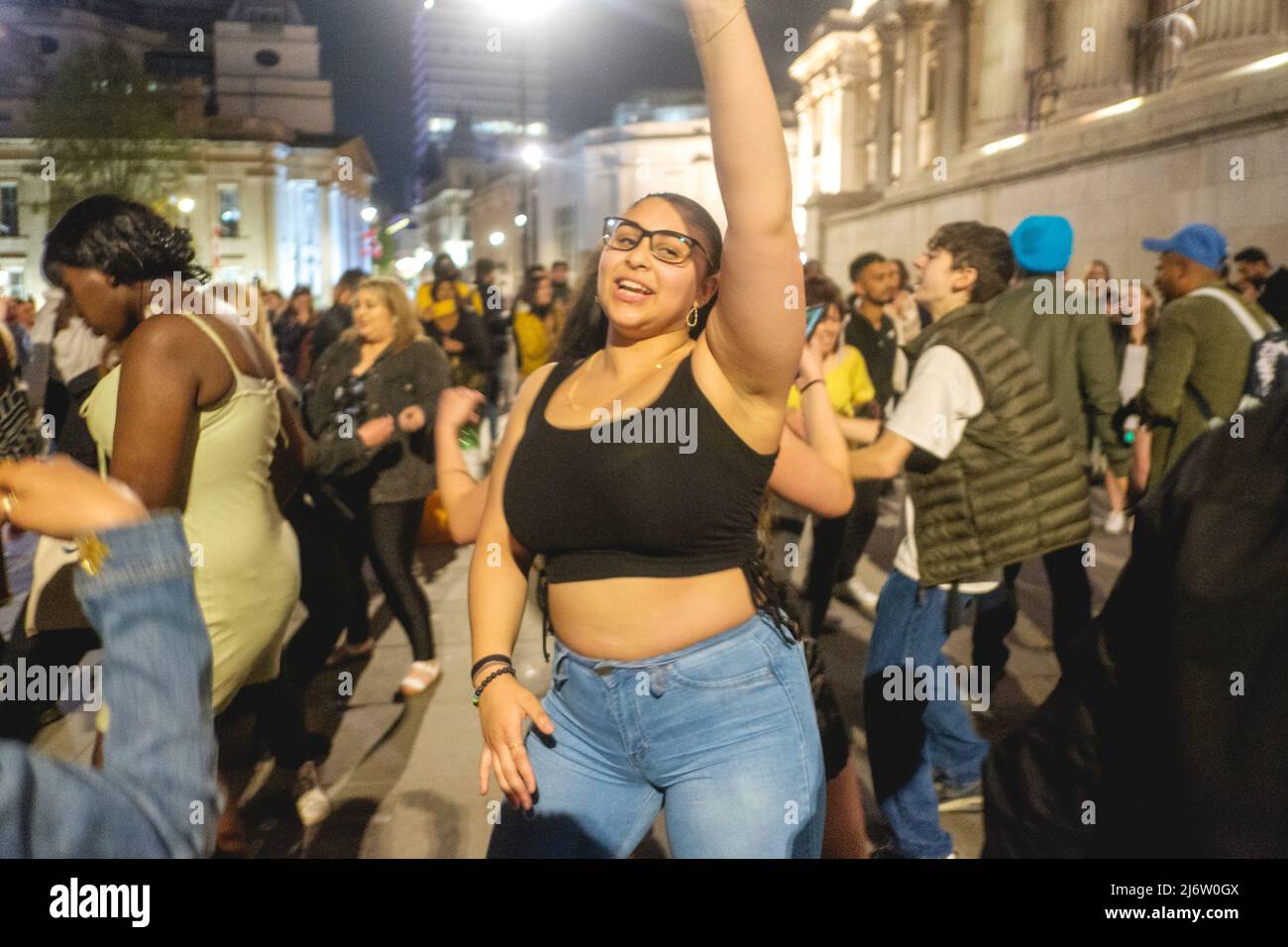 Speakerbox Street Party holds a music/dance event outside The Portrait