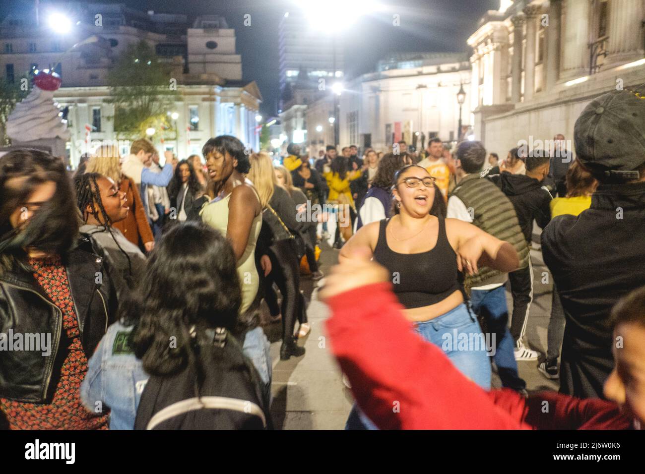 Speakerbox Street Party holds a music/dance event outside The Portrait