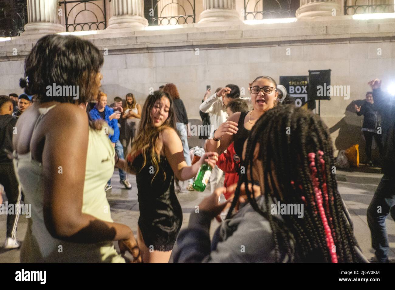 Speakerbox Street Party holds a music/dance event outside The Portrait