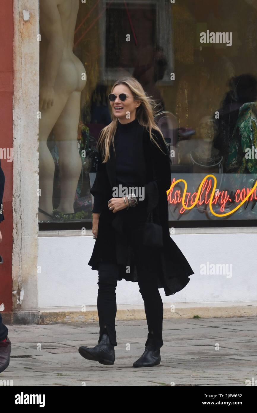 Kate Moss' 40th Birthday at 34 Restaurant - Arrivals Featuring: John  Galliano Where: London, United Kingdom When: 16 Jan 2014 Stock Photo - Alamy