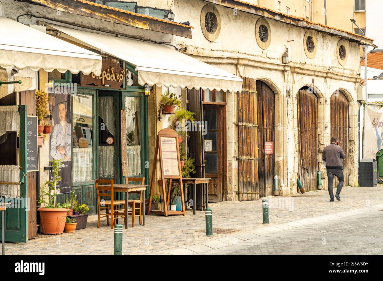 Altstadt von Larnaka, Zypern, Europa  |  At the old town in Larnaca, Cyprus, Europe Stock Photo