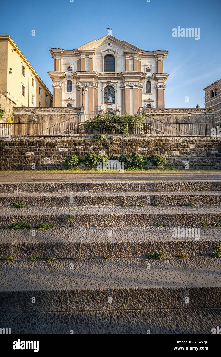 Church Santa Maria Maggiore Trieste, Italy Stock Photo